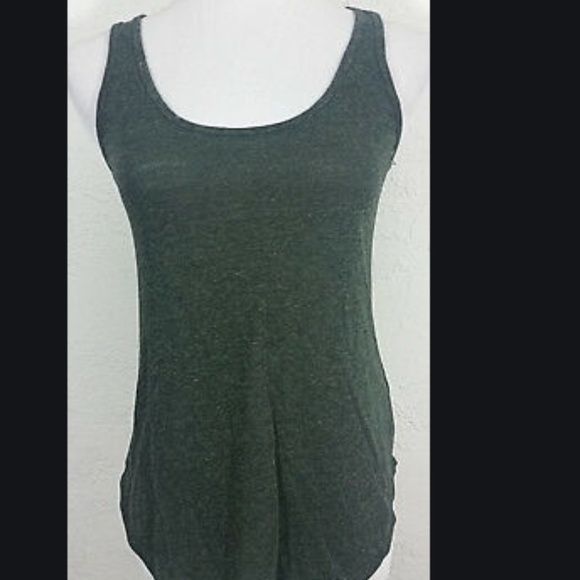 Old Navy Tops - Old Navy relaxed tank/ heathered forest green XXL